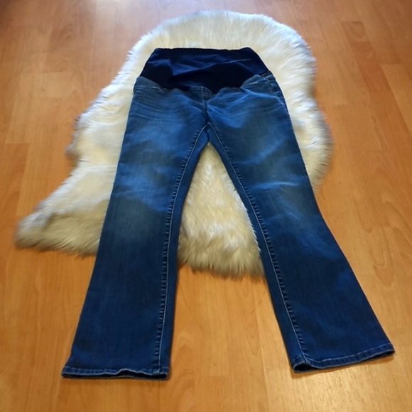 Isabel Maternity Boot Cut Jeans-#1156 - Picture 7 of 10